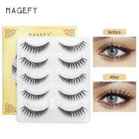 OH-Beauty ขนตาปลอม3มิติธรรมชาติ รุ่น3D บรรจุ5คู่กล่อง 4สไตล์ False Eyelashes