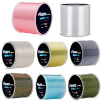 120M Fluorocarbon Coating Fishing Line 0.8-8mm  Carbon Fiber Leader Line Fishing Lure Wire Sinking Line Multicolor Nylon Thread