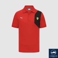 Scuderia Ferrari Classic Polo - Red (เป็นทางการ F1 Merch) -ร้านสูตร Juan