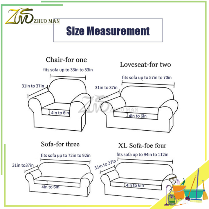 ผ้าหุ้มโซฟา-ผ้าคลุมโซฟาตัวแอล-ผ้าคลุมโซฟา-ผ้าคลุมโซฟาเบด-ตัวป้องกันโซฟา-1-2-3-4-ที่นั่ง-แถมปลอกหมอน1ชิ้น-และแท่งโฟม