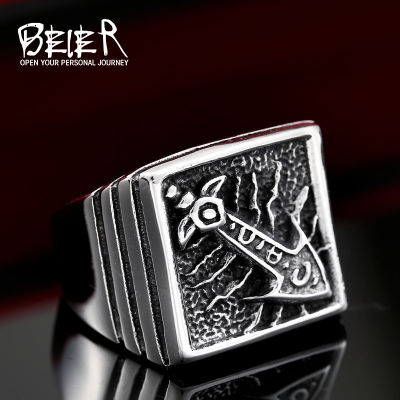 Beier แหวนวีรบุรุษลีกบุคลิกภาพครอบงำสแตนเลสสตีลผู้ชายเครื่องประดับยอดนิยม