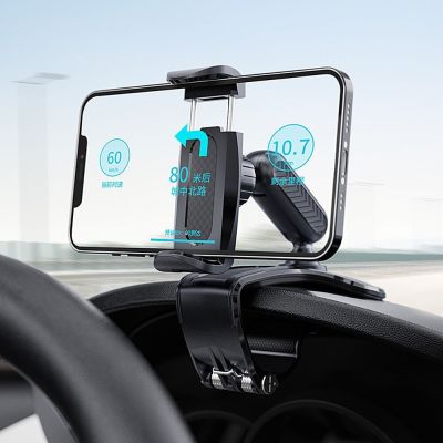 Podofo Car Phone Holder For Dash Board Portable Car Holder Mount Stand GPS Auto Clip Smartphone Stand Bracket For Universal Car Mounts
