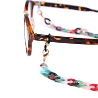 Fashion Elegant Non-slip Gold Glasses Chain Lanyard Metal Plating Anti-fall Women Accessories