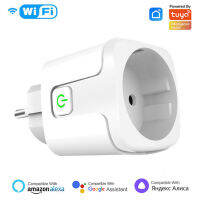 Aubess Smart Socket EU 16A/20A AC100-240V Wifi Smart Plug Power Outlet  Alexa Google Home Voice Control  For Tuya Smart Life APP Ratchets Sockets