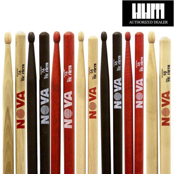 Nova Red Drum Sticks 5A