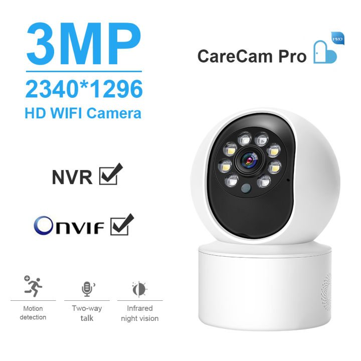 3ชิ้น5mp-กล้อง-wifi-เฝ้าระวังวิดีโอในร่มการรักษาความปลอดภัยบ้าน-baby-monitor-ip-กล้องวงจรปิดไร้สายเว็บแคม-night-vision-ติดตามสมาร์ท
