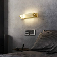 American Luxury Wall Lamp Gold Crystal Led Wall Lamp Bedroom Mirror Front Lamp Living Room Designer Painting Sconce Wall Lights