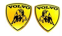 Lambo Moose Volvo car Stickers retroreflective film  2.36"X2.68"(60x68 mm)