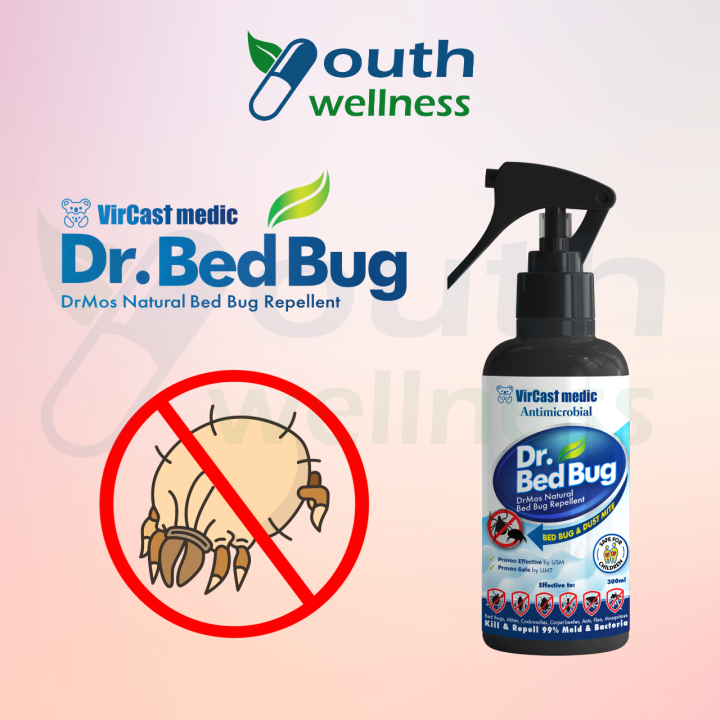 Vircast Medic Dr Bed Bug Natural Repellent Spray Dust Mites Repellant
