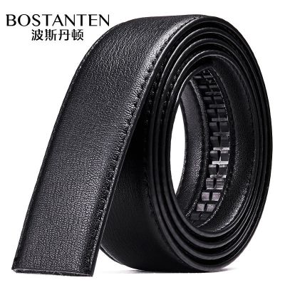 Article wave staunton men belt leather automatic business leisure belt buckle leather belt without dont take the lead male