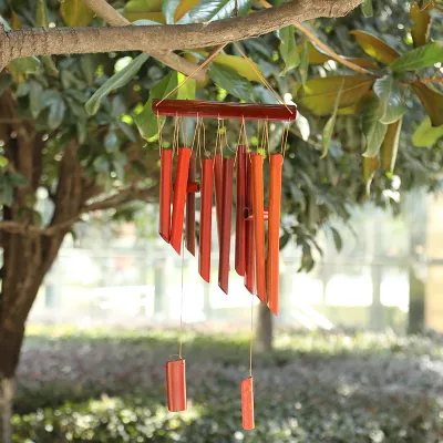 Garden Wind Chimes Ornamental Hanging Decor Large Wind Chimes For Yard Bamboo Wind Chimes Hanging Decorations For Garden