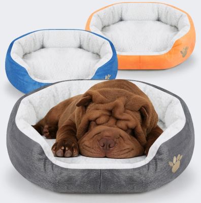 [pets baby] สัตว์เลี้ยงสุนัขเตียงแคชเมียร์ร้อนสุนัขร้อน BedSoft สุนัขเก้าอี้รังสุนัขบาสเกตบอลฤดูหนาวตุ๊กตาสุนัขสำหรับ CatSupplies