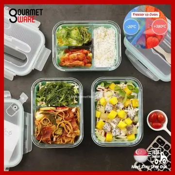 Microwavable Airtight High Borosilicate Glass Lunch Box for Food Storage  Container - China Glass Lunch Box and Glass Bento Lunch Box price