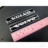 โลโก้เพลท volvo สีดำ 1 คู่