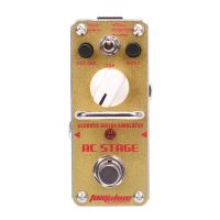 New AROMA AAS-3 AC STAGE Acoustic Guitar Simulator Mini Analogue Effect True Bypass+Free Connector