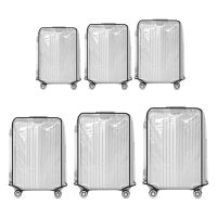 【LZ】✸❉  Impermeável protetora Mala Capa Trolley Case rodas Mala PVC Bagagem Protector Acessórios de Viagem 20-30