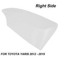 1ชิ้นกระจกมองหลังครอบคลุมขวาสำหรับโตโยต้าสำหรับ Yaris 2012- ABS ด้านข้างกระจกมองหลังหมวกเชลล์อุปกรณ์เสริมในรถยนต์