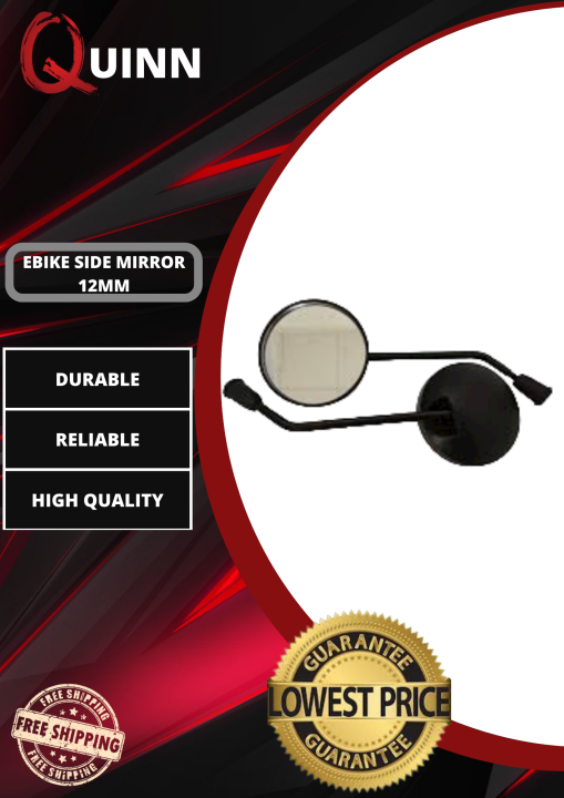 Electric Bike Side Mirror 12mm HIGH QUALITY Lazada PH