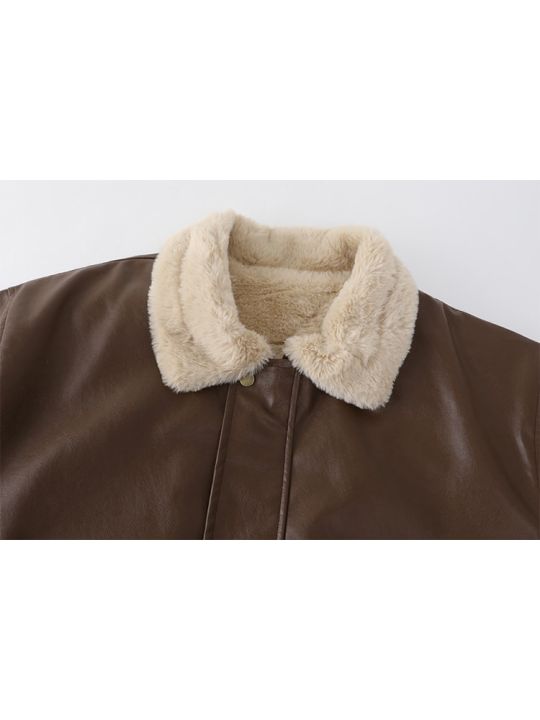 winter-womens-fur-leather-jacket-long-sleeved-loose-warm-lamb-wool-vintage-thickened-locomotive-lapel-female-pu-motorcycle-coat