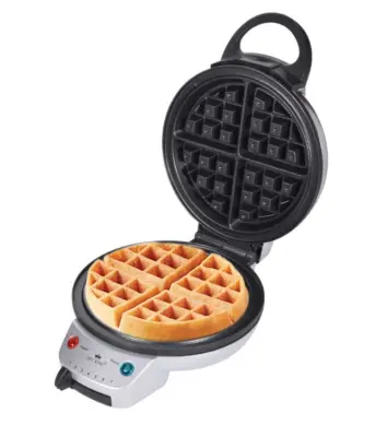 FRY KING เครื่องทำวาฟเฟิล รุ่น FR-C17 กลมหนา ขนาด 18 ซม. หลุมลึก 1.3 ซม. ปรับความร้อนได้ 7 ระดับ กำลังไฟ 920 วัตต์ ทำวาฟเฟิล FRY KING เครื่องทำวาฟเฟิล รุ่น FR-C17 กลมหนา ขนาด 18 ซม. หลุมลึก 1.3 ซม. ปรับความร้อนได้ 7 ระดับ กำลังไฟ 920 วัตต์ ทำวาฟเฟิล