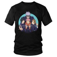 Kaisen Jujutsu T shirt Men T Shirt Short Sleeve Cotton Anime Manga Yuji Itadori Megumi Fushiguro Nobara Kugisaki Tshirt Tee Tops XS-6XL