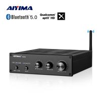 Aiyima A300 NE5532*4+QCC3034+TPA3255 ลําโพงซับวูฟเฟอร์บลูทูธ 5.0 300w*2 รองรับแอมป์ aptx-hd 2.0/2.1 ช่องสัญญาณ พร้อมเอาท์พุตซับวูฟเฟอร์ สําหรับลําโพงพาสซีฟ