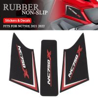 Fit For Honda NC750 NC 750 X NC750X 2021 2022 2023 Motorcycle Sticker Rubber Tank Pad Protector Side Anti Slip Protection Decals