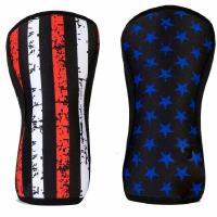 Knee Sleeves for Weightlifting (1 Pair) Premium Support &amp; Compression - Powerlifting &amp; Crossfit - 7mm Neoprene Sleeve