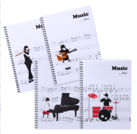 (KTS)สมุดสันห่วง OST Music NT-550