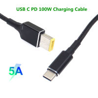 100WประเภทC USB Cสายชาร์จสายไฟDC POWERตัวแปลงอะแดปเตอร์สำหรับLenovo ThinkPad 20V 2.25A 3.25A 4.5Aที่ชาร์จแล็ปท็อป