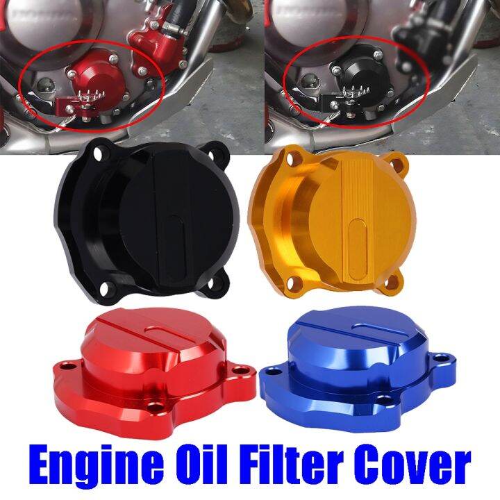 Motorcycle Engine Oil Filter Cover Cap For HONDA CRF250L CRF250M CRF250