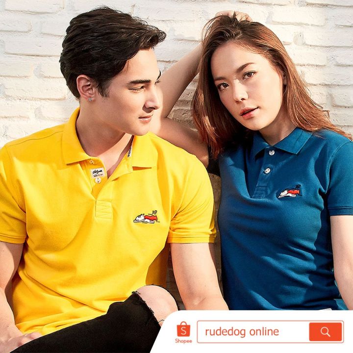 miinshop-เสื้อผู้ชาย-เสื้อผ้าผู้ชายเท่ๆ-rudedog-polo-ส่งฟรี-เสื้อโปโล-ชาย-หญิง-รุ่น-mini-falcon-ของแท้-100-เสื้อผู้ชายสไตร์เกาหลี