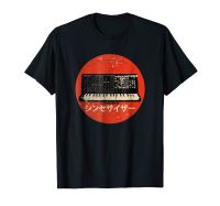 Vintage Synthesizer-ญี่ปุ่น Analog Retro เสื้อยืด S-5XL