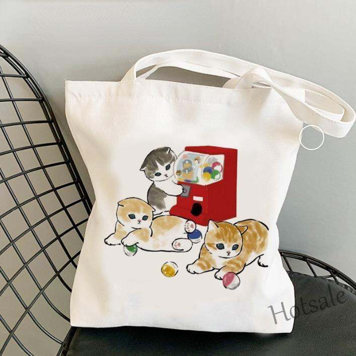 hot-sale-c16-cute-cat-print-personality-canvas-tote-bag-student-shoulder-bag-and-womens-casual-shopping-bag