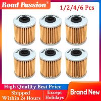 【cw】Motorcycle accessories 207 1/2/4/6Pcs Motorcycle Oil Filter For KAWASAKI KX250 2006 2008 KX250F 249 2012 2020 250 2004 2011 KX450F 449 2016 2020 KX 250