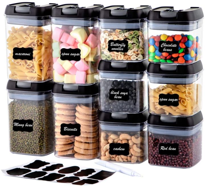  U-QE Airtight Food Storage Container Set-10 Piece BPA