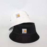 ☁ Bucket hat หมวกดวงอาทิตย์แฟชั่นผู้ชายผู้หญิงถังหมวกสีทึบซัมเมอร์บีช