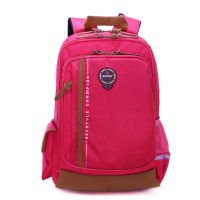 High-end Primary and middle school students schoolbag refrigerator-style childrens backpack for grades 1-3-6-9 male and female burden-reducing spine protection Korean fashion bag  Uniqlo original