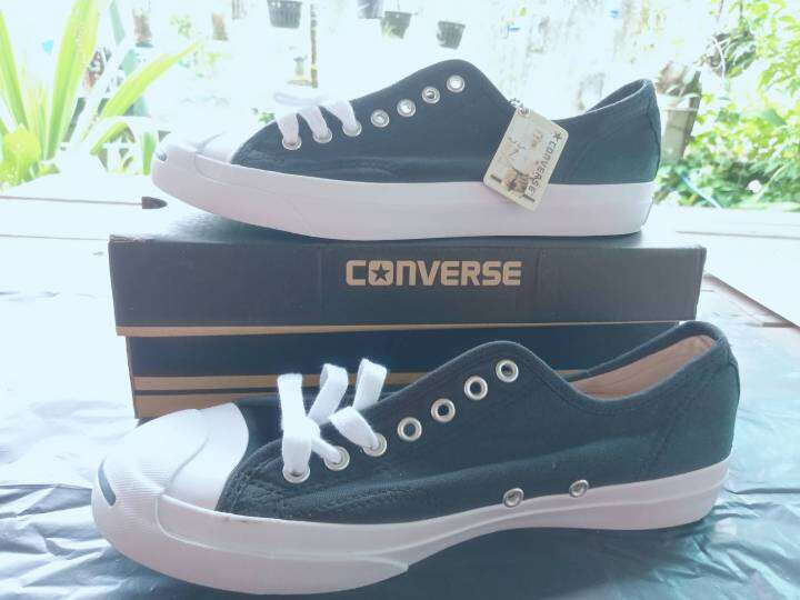 converse-jack-สีขาวและสีดำ-แถมดันทรง