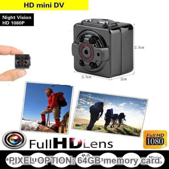 Sq8 Full Hd 1080p MINI Car Hidden Dv Dvr Camera Infrared Night Vision