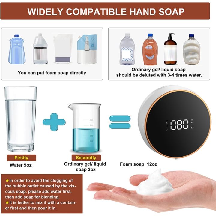 300ml-soap-dispenser-wall-mounted-automatic-sensing-contactless-smart-electric-soap-dispenser-for-domestic