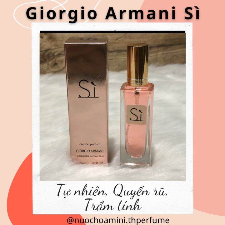 Nước Hoa Mini Nữ Giorgio Armani Sì 20ml 