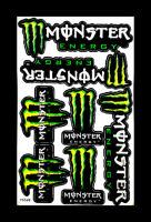 สติ๊กเกอร์ สัตว์ประหลาด 594 Monster สติ๊กเกอร์แต่งรถมอเตอร์ไซค์ บิ๊กไบค์ ATV หมวกกันน็อค รถยนต์ สติ๊กเกอร์เคลือบเงาคุณภาพดี