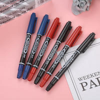 Double-end High Pen Marker Pen Sketching Painting Pens Art Stationery Supplies Red Blue Black