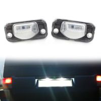 2PCS LED License Plate Lights For T4 90~03 Transporter Syncro 1993~2004 Auto Number Lamp 12V 3000K Car Lights Bulbs  LEDs HIDs