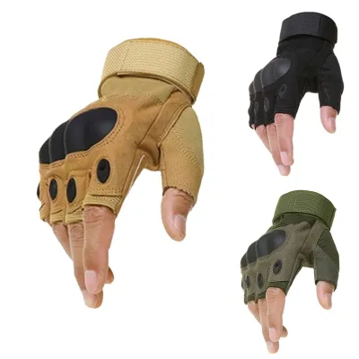 Half Finger Cycling Gloves Outdoor Military Tactical Men Gloves Women Sports Shooting Hunting Motorcycle Bike Glove Accessories