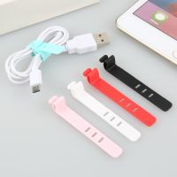 【cw】 1pcs Data Finishing Buckle Silicone Reusable Anti-lost Cable Winder Organizer Wire Wrapped Cord Storage Holder 【hot】 !