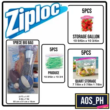 Save on Ziploc Slider Stand & Fill Quart Freezer Bags Order Online