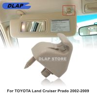 ที่บังแดดหลังคาภายในรถยนต์2003-2009 GX470สำหรับ LC120 Toyota Land Cruiser Prado กระบังแสงคลิปเก็บสายที่ยึดตะขอ