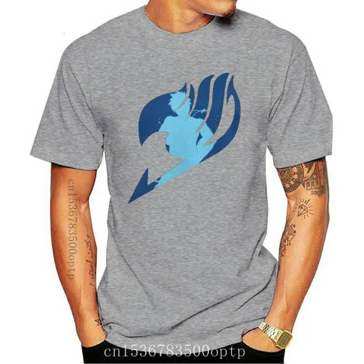 new-vintage-fairy-tail-gray-silhouette-t-shirt-for-men-round-neck-100-cotton-t-shirt-short-sleeve-tees-printed-clothing